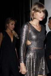 Taylor Swift Night Out Style - Leaving Spago Restaurant in Beverly Hills 3/18/2016 