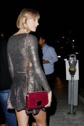 Taylor Swift Night Out Style - Leaving Spago Restaurant in Beverly Hills 3/18/2016 