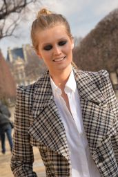 Toni Garrn - After Elie Saab Fashion Show in Paris, March 2016