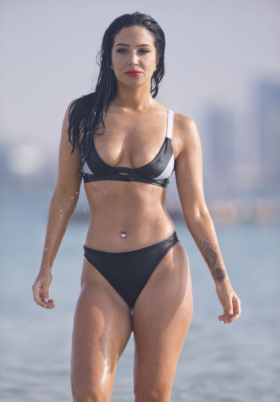 Tulisa Contostavlos Hot in Bikini - Dubai, March 2016