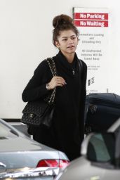 Zendaya Airport Style - at LAX in Los Angeles 3/10/2016