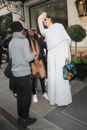 Zendaya Fashion - Leaving Her Hotel in Paris 3/8/2016 