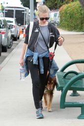 Amanda Seyfried - Takes Finn For a Walk Around West Hollywood 4/10/2016