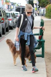 Amanda Seyfried - Takes Finn For a Walk Around West Hollywood 4/10/2016