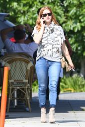 Amy Adams Casual Street Outfit - Los Angeles 4/22/2016