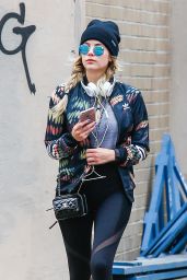 Ashley Benson in Spandex - Out in NYC 4/7/2016 