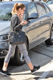 Ashley Greene in Spandex - Shopping in Beverly Hills 3/30/2016 