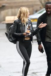 Ashley James - Out in London, UK 4/22/2016