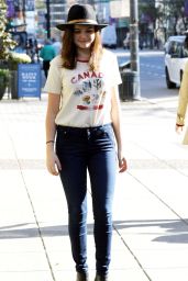 Bailee Madison Street Style - Out in Vancouver 4/1/2016 
