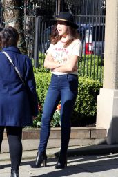 Bailee Madison Street Style - Out in Vancouver 4/1/2016 