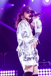 Becky G Performing at iHeartRadio Theater in Burbank, April 2016