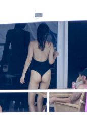 Bella Hadid in a Swimsuit - Beach in St. Barts 4/2/2016
