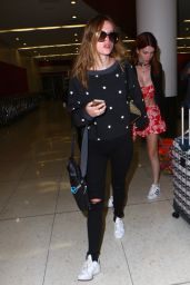 Bella Thorne and Dani Thorne at LAX Airport in Los Angeles 4/8/2016 
