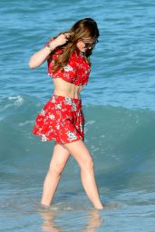 Bella Thorne at a Beach in Miami 4/7/2016