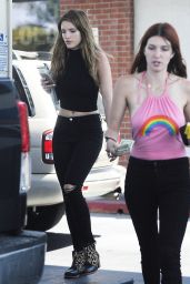 Bella Thorne at Mandy Makeup Salon in West Hollywood 4/11/2016