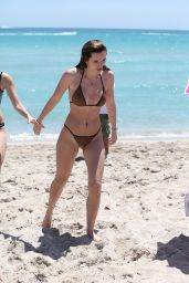 Bella Thorne Hot in Bikini - Beach in Miami 4/8/2016