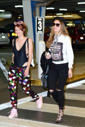 Bella Thorne Style - at Airport in Miami 4/6/2016 