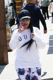 Blac Chyna - Visits The Fashion District in Downtown Los Angeles 4/19/2016