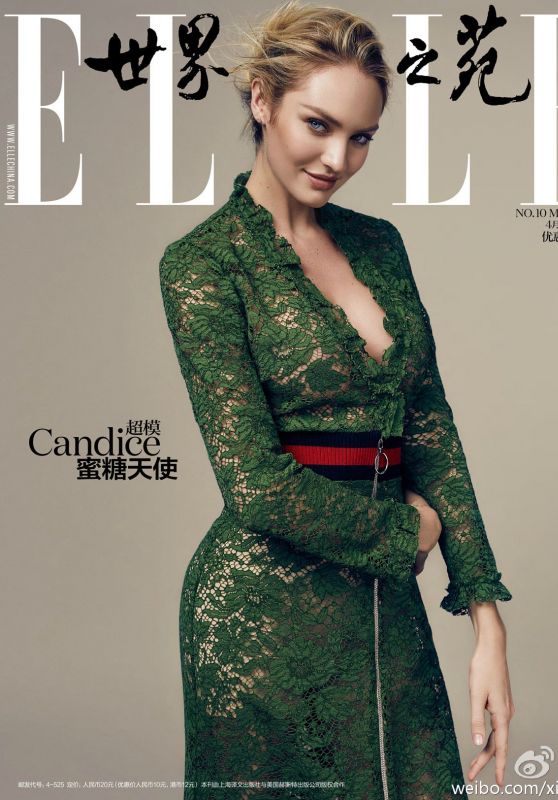 Candice Swanepoel - Elle Magazine China May 2016 Covers