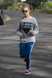 Cara Delevingne - Running in the Lady Garden 5km Race in Battersea Park in London 4/23/2016