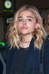 Chloë Grace Moretz AIrport Style - LAX in Los Angeles 4/20/2016