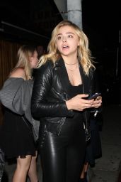 Chloë Moretz Night Out Style - at the Nice Guy in West Hollywood 4/29/2016 