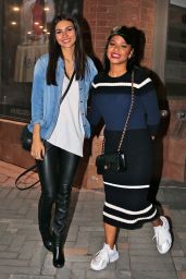 Christina Milian - Going to a Crew Party for Rocky Horror in Toronto 4/17/2016
