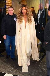Ciara Stops by Good Morning America to Announce the Billboard Nominees 4/11/2016