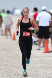 Claire Holt - Life Time Tri Charity Triathlon in Miami 4/3/2016 