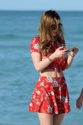 Dani Thorne at a Beach in Miami 4/7/2016