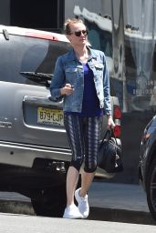Diane Kruger in Leggings - Out in West Hollywood 4/20/2016