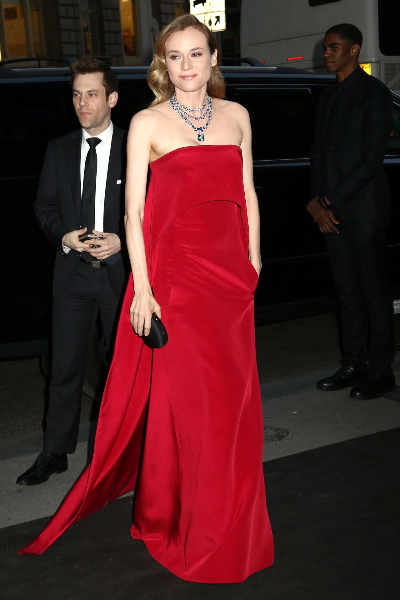 Diane Kruger - Tiffany & Co. Blue Book Gala in New York ...