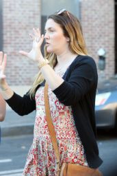 Drew Barrymore Street Style - Out in Los Angeles 4/5/2016