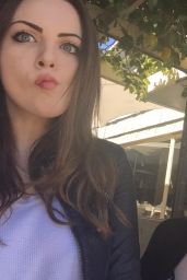 Elizabeth Gillies – Twitter and Instagram Personal Pics 4/5/2016