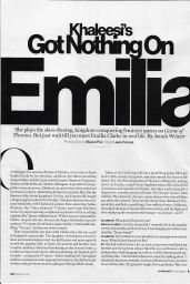 Emilia Clarke - Glamour Magazine May 2016 Issue