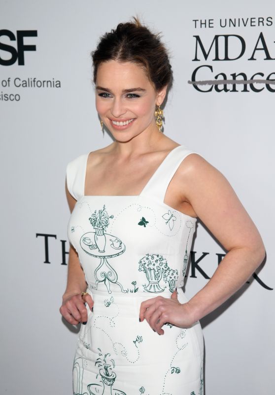 Emilia Clarke - The Parker Institute For Cancer Immunotherapy Launch Gala in Los Angeles, CA