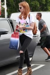 Emma Roberts Style - Shopping in Los Angeles 4/6/2016