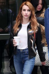 Emma Roberts Urban Outfit - New York City 4/28/2016