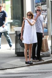 Emma Watson Casual Chic Outfit - New York City 4/23/2016 