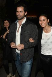Emmanuelle Chriqui - Leaves a Club in West Hollywood 4/8/2016