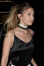 Gigi Hadid Night Out Style - at the Nice Guy in West Hollywood 4/28/2016