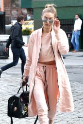 Gigi Hadid Street Style - Out in New York City 4/11/2016 • CelebMafia