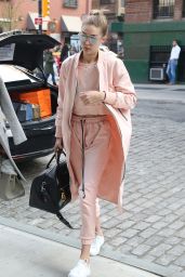 Gigi Hadid Street Style - Out in New York City 4/11/2016