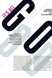 Gwyneth Paltrow - Self Magazine May 2016 Issue
