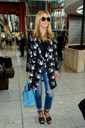 Heidi Klum at Heathrow Airport in London 4/23/2016 
