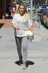 Hilary Duff Casual Style - Out in Beverly Hills 4/16/2016 