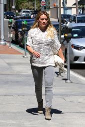 Hilary Duff Casual Style - Out in Beverly Hills 4/16/2016 