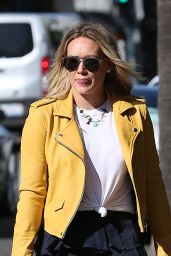Hilary Duff Street Outfit - Beverly Hills 4/21/2016
