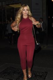 Holly Hagan Night Out Style - Libertine Night Club Style Party - London 3/31/2016