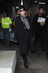 Jane Fonda at LAX Airport in LA, April 2016
